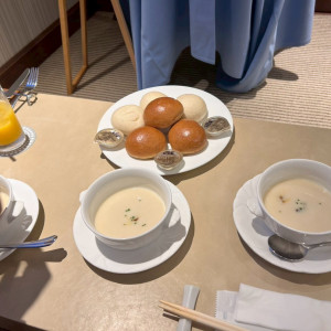パンとスープ(3人分)|754104さんのアネーリ長岡の写真(2470687)