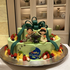 ケーキがとても綺麗でした！|754116さんのAILE d'ANGE garden（エル・ダンジュ ガーデン）の写真(2470710)