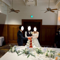 披露宴、ケーキカット