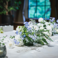 披露宴会場の装花