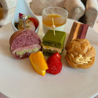 試食したデザートビュッフェ