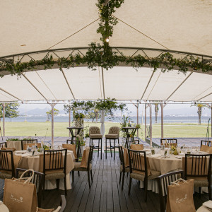 こだわった会場装花です|754203さんのTHE LUIGANS Spa & Resort(ザ・ルイガンズ．スパ＆リゾート)の写真(2471059)