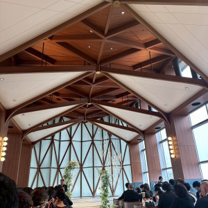 天井高のあるひろびろチャペル|754204さんのザ マークグランドホテル（THE MARK GRAND HOTEL）の写真(2471154)