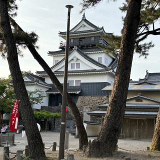 外の風景
岡崎城