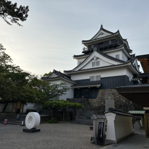 岡崎城でバックにとても迫力があり素敵です。|754228さんの龍城神社の写真(2471129)