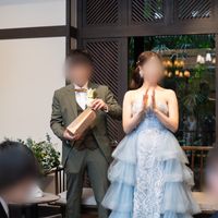 お色直し後の再入場
