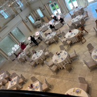 フランス館の階段上