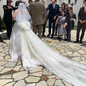 フラワーシャワー
階段も長く新郎新婦をじっくり見れます！|754341さんのアニヴェルセル 大宮の写真(2473413)