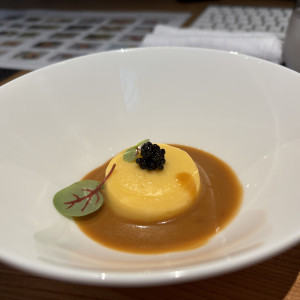 帆立貝のムースと渡り蟹のクーリー|754443さんのCentral Terrace TOKYO（セントラル テラス トーキョー）の写真(2471734)
