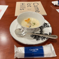 打ち合わせ前にウェルカムスープで
ポタージュ