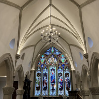 天井の高いチャペル