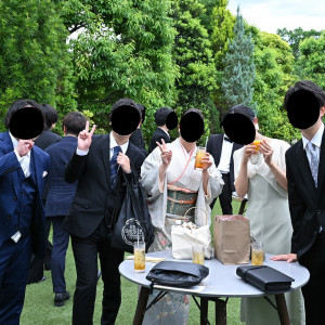 ウェルカムパーティーで友人たちが楽しむ様子|754456さんのアニヴェルセル 大宮の写真(2477544)