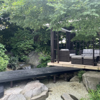 水が流れています
