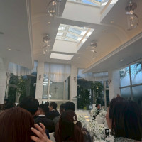 挙式会場内です