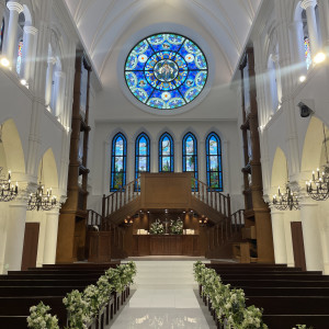 天候影響なく、安心できます。|754622さんのアルカンシエル luxe mariage 大阪（アルカンシエルグループ）の写真(2472295)