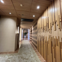 披露宴会場の廊下