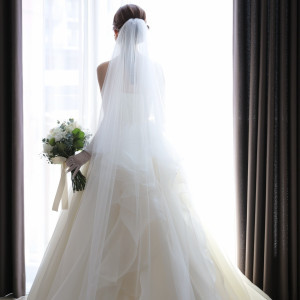 ブライズルームでファーストミートもしました|754625さんのノートルダム横浜みなとみらい/FIVESTAR WEDDINGの写真(2472331)