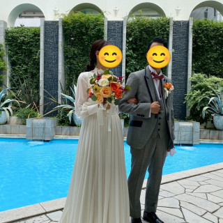 ガーデンでフリータイムの時間を取りゲストと写真撮影しました