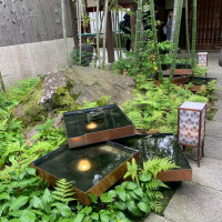 お庭の雰囲気がよく親族もたくさん写真を撮っていました