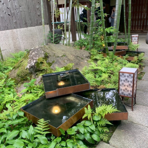 お庭の雰囲気がよく親族もたくさん写真を撮っていました|754658さんのアカガネリゾート京都東山（AKAGANE RESORT KYOTO HIGASHIYAMA）の写真(2472352)