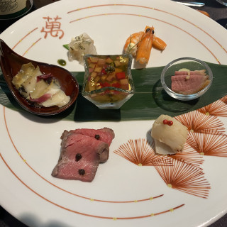 前菜です。
とても種類が豊富でした