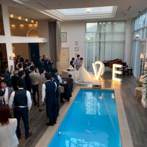 プール|754706さんのヒルサイドクラブ迎賓館（札幌）/テイクアンドギヴ・ニーズウェディングの写真(2472448)