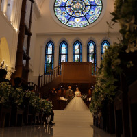 バージルロードと自分たちが鏡になる写真を撮ることもできます！