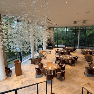 披露宴会場|754777さんのIRIS WATER TERRACE AYAMEIKE（イリスウォーターテラスあやめ池）の写真(2472902)