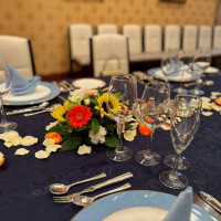 家族挙式だったため会食会場は8名で作ってもらいました。