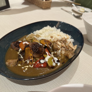 好きな食べ物をカレーとしたら特別に出していただいた。