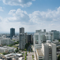 挙式会場からみた景色