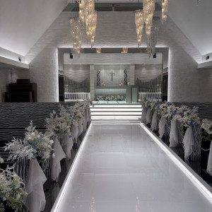 全天候型の挙式会場|754852さんのアルカンシエル横浜 luxemariage（アルカンシエルグループ）の写真(2473170)