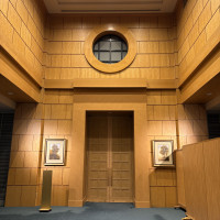 披露宴会場の入場口