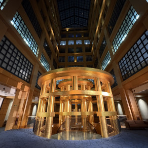 披露宴会場からみるチャペル|754869さんのGRAND FESTA HAKATAの写真(2569002)