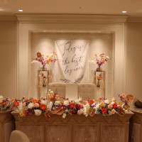 新郎新婦が座る場所