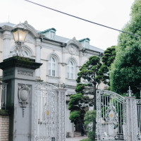 門から撮影