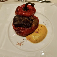 コースのお肉料理