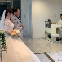 挙式退場