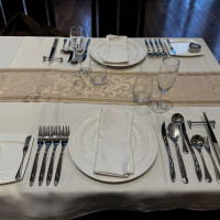 試食会時のテーブルクロス