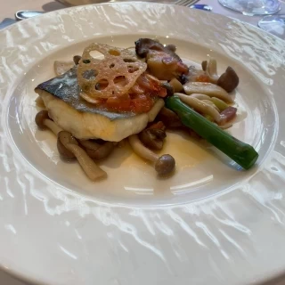 魚料理です