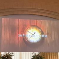 新婦入場前にながれるムービーです