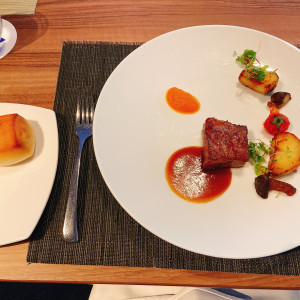 試食したメイン料理。非常に美味しかったです！|755058さんの旧軽井沢KIKYOキュリオ・コレクションbyヒルトン(元:旧軽井沢ホテル)の写真(2474579)