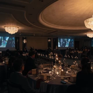 キャンドルが映えました