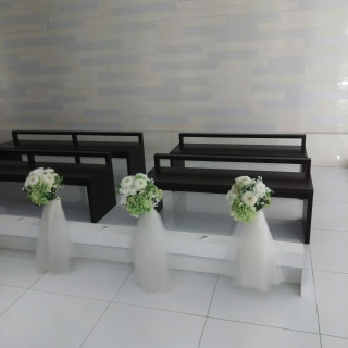 チャペル参列者席