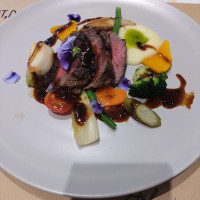 試食の料理