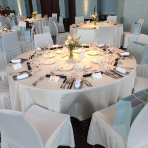 披露宴会場参列者席|757477さんのプレミアホテル門司港(旧門司港ホテル)の写真(2585273)