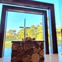 光の教会 祭壇