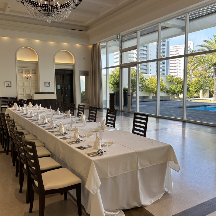 披露宴会場セッティング