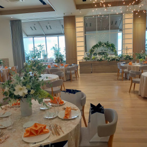 雰囲気の違う披露宴会場もありかわいかったです！|757741さんのアルカンシエル横浜 luxemariage（アルカンシエルグループ）の写真(2560347)