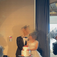 ケーキカットです